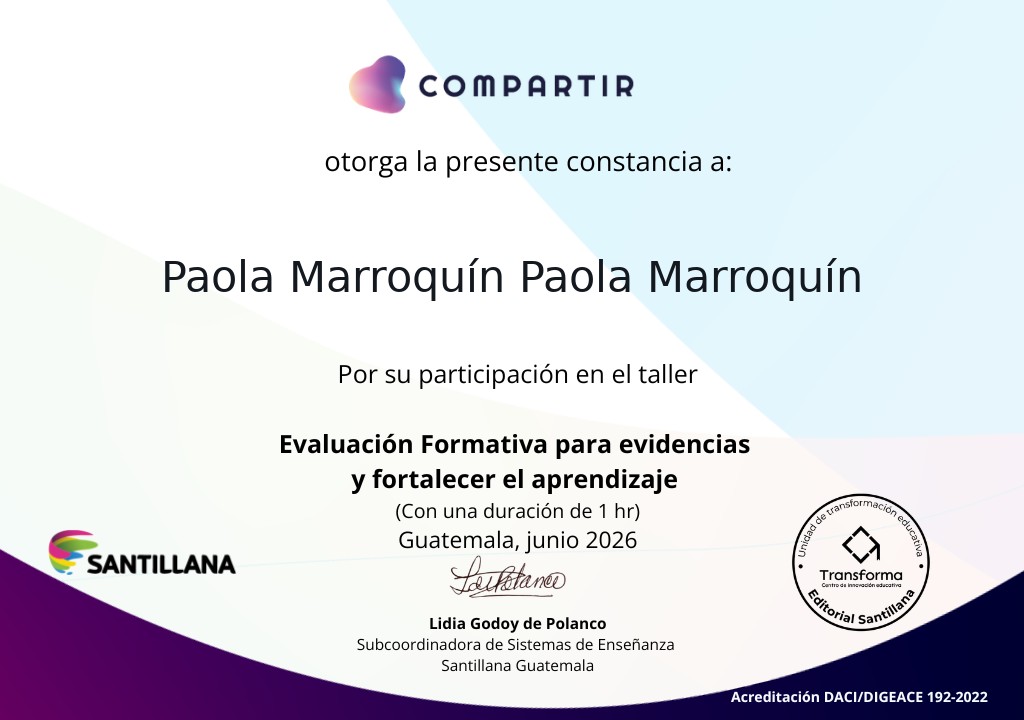 Diploma de participación