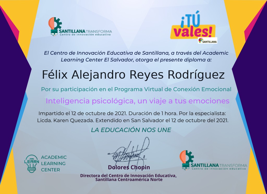 Diploma de participación