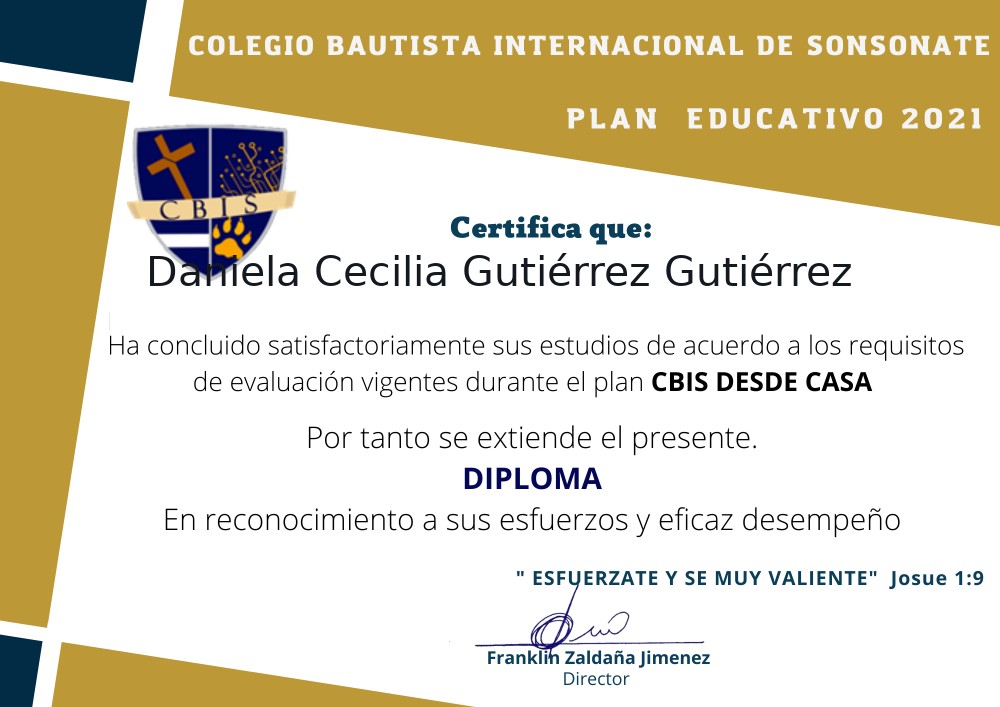 Diploma de participación